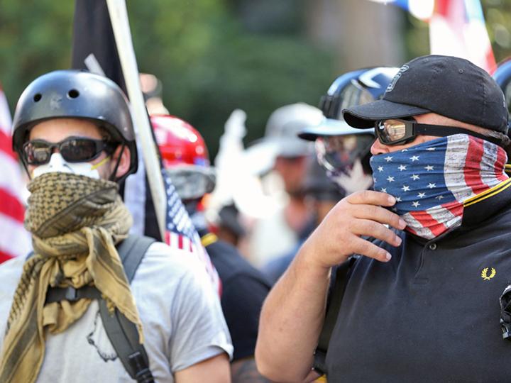The far-right spews its hate on the streets of Portland, Oregon