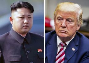 Kim Jong-un and Donald Trump