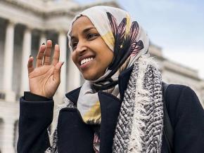 Rep. Ilhan Omar on Capitol Hill